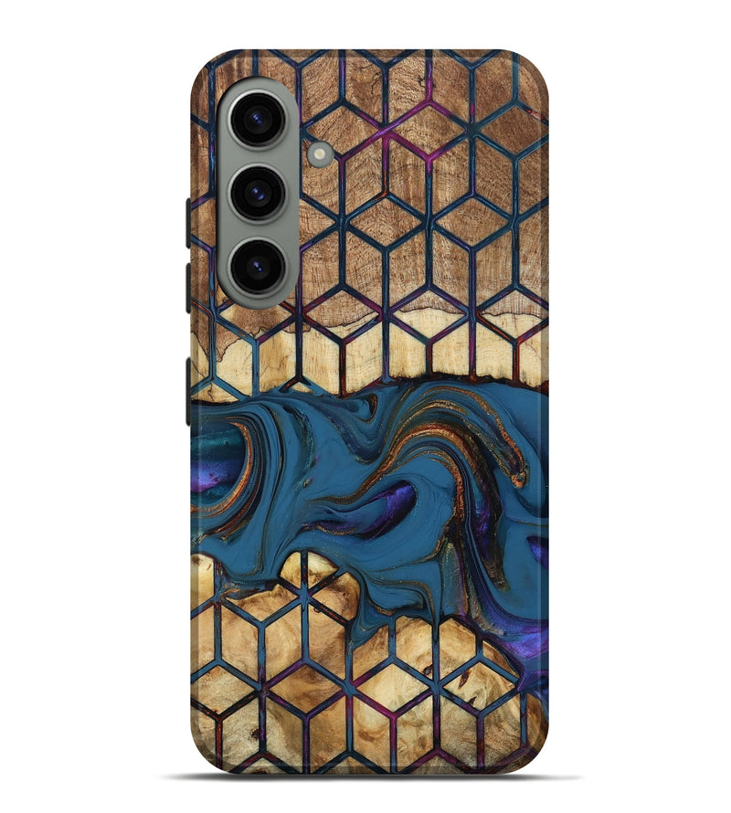 Galaxy S24 Plus Wood Live Edge Phone Case - Reuben (Pattern, 818925)