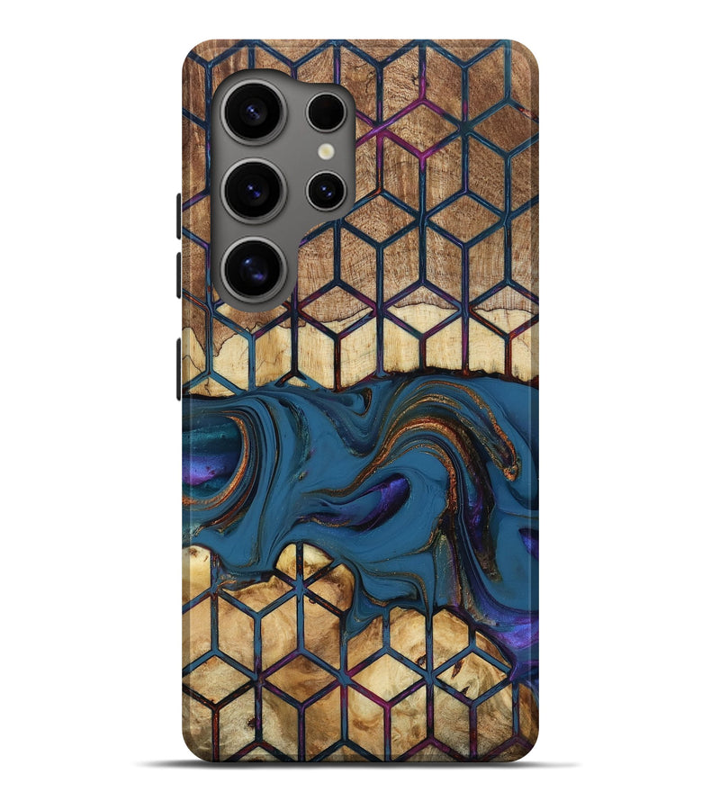Galaxy S25 Ultra Wood Live Edge Phone Case - Reuben (Pattern, 818925)