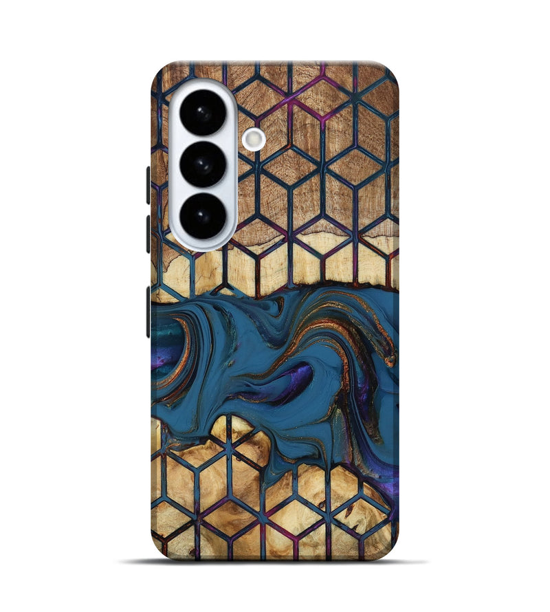 Galaxy S26 Wood Live Edge Phone Case - Reuben (Pattern, 818925)