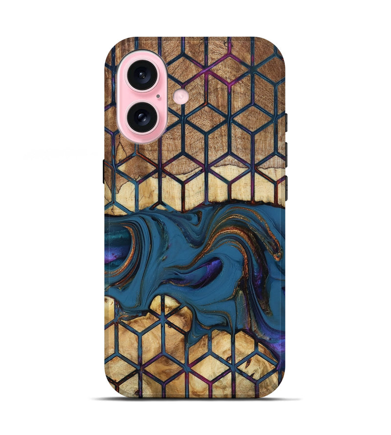 iPhone 17 Wood Live Edge Phone Case - Reuben (Pattern, 818925)