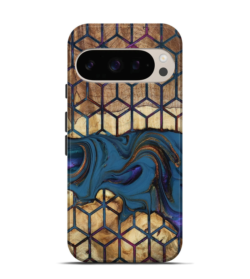 Pixel 10 Pro Wood Live Edge Phone Case - Reuben (Pattern, 818925)