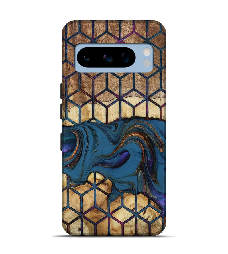 Pixel 8 Pro Wood Live Edge Phone Case - Reuben (Pattern, 818925)