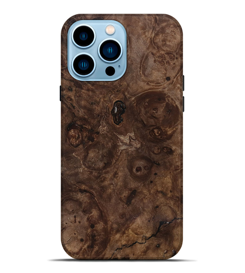 iPhone 14 Pro Max Wood Live Edge Phone Case - Kobe (Wood Burl, 818926)