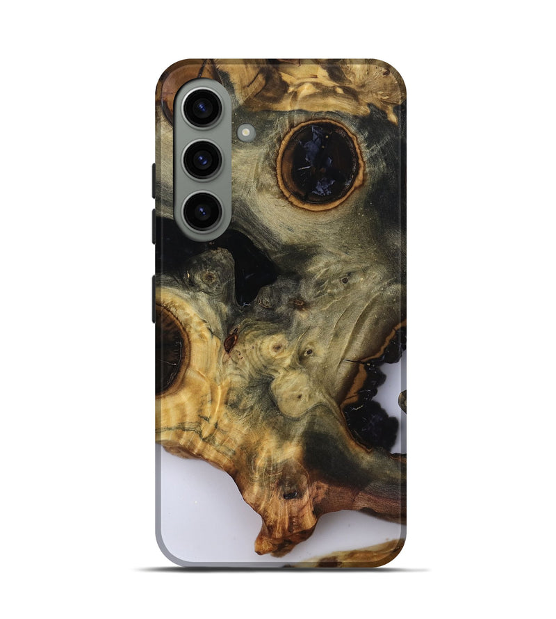 Galaxy S24 Wood Live Edge Phone Case - Leonard (Clear, 818928)