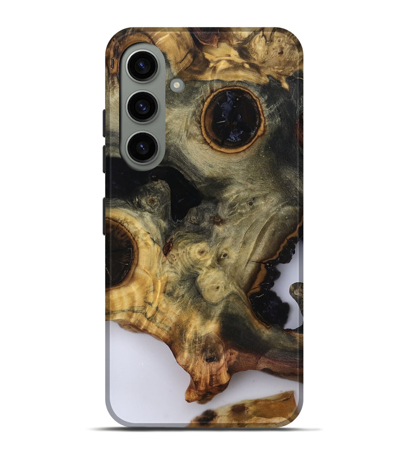 Galaxy S24 Plus Wood Live Edge Phone Case - Leonard (Clear, 818928)
