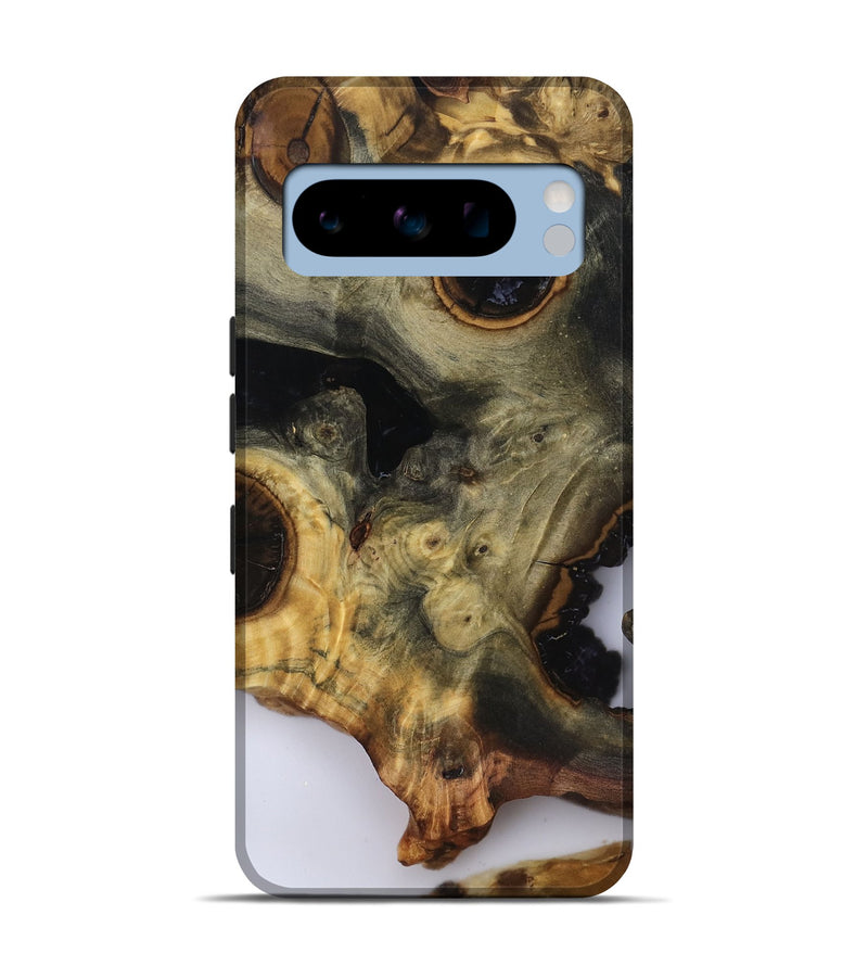 Pixel 8 Pro Wood Live Edge Phone Case - Leonard (Clear, 818928)