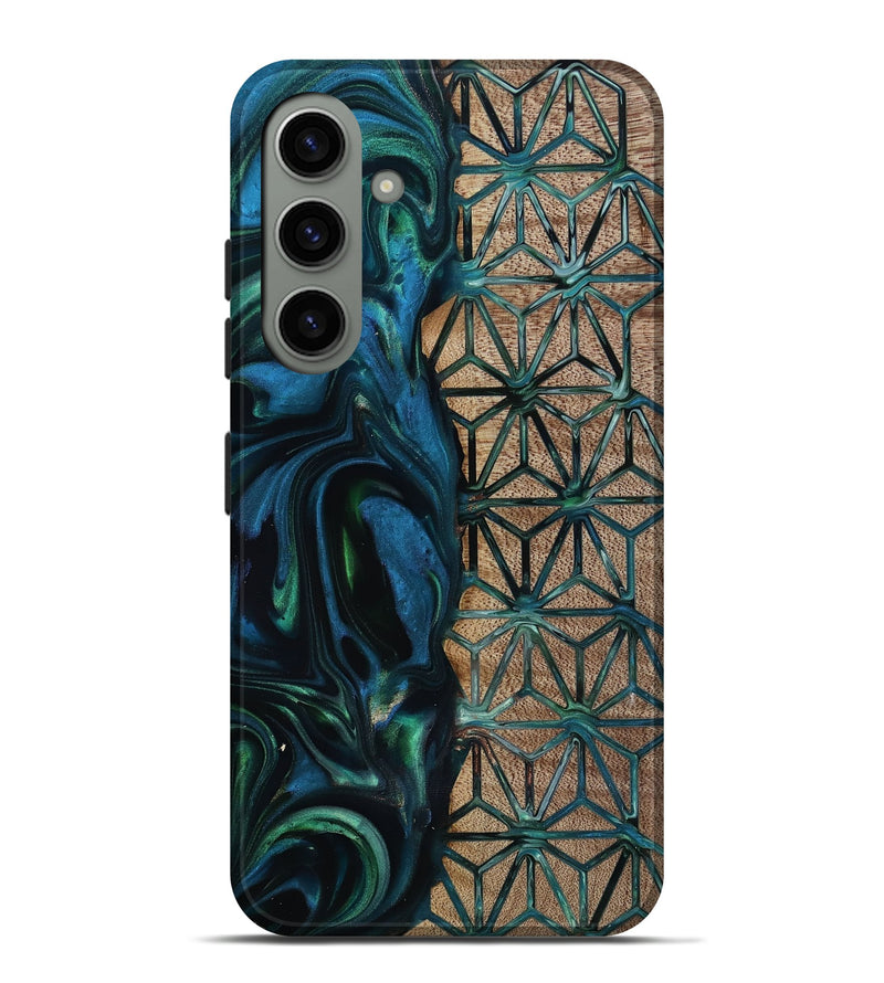 Galaxy S24 Plus Wood Live Edge Phone Case - Frida (Pattern, 818929)