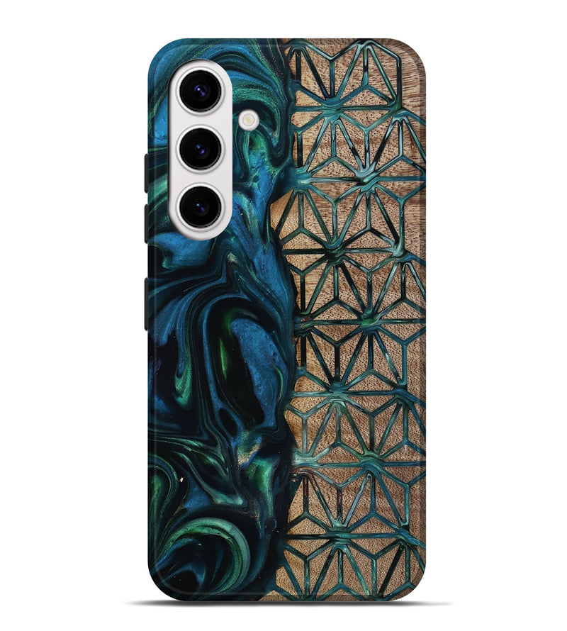 Galaxy S25 Plus Wood Live Edge Phone Case - Frida (Pattern, 818929)