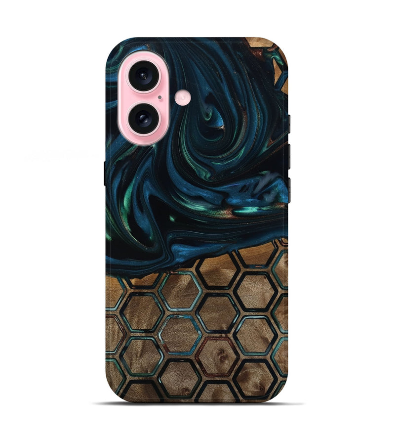iPhone 17 Wood Live Edge Phone Case - Braedon (Pattern, 818936)