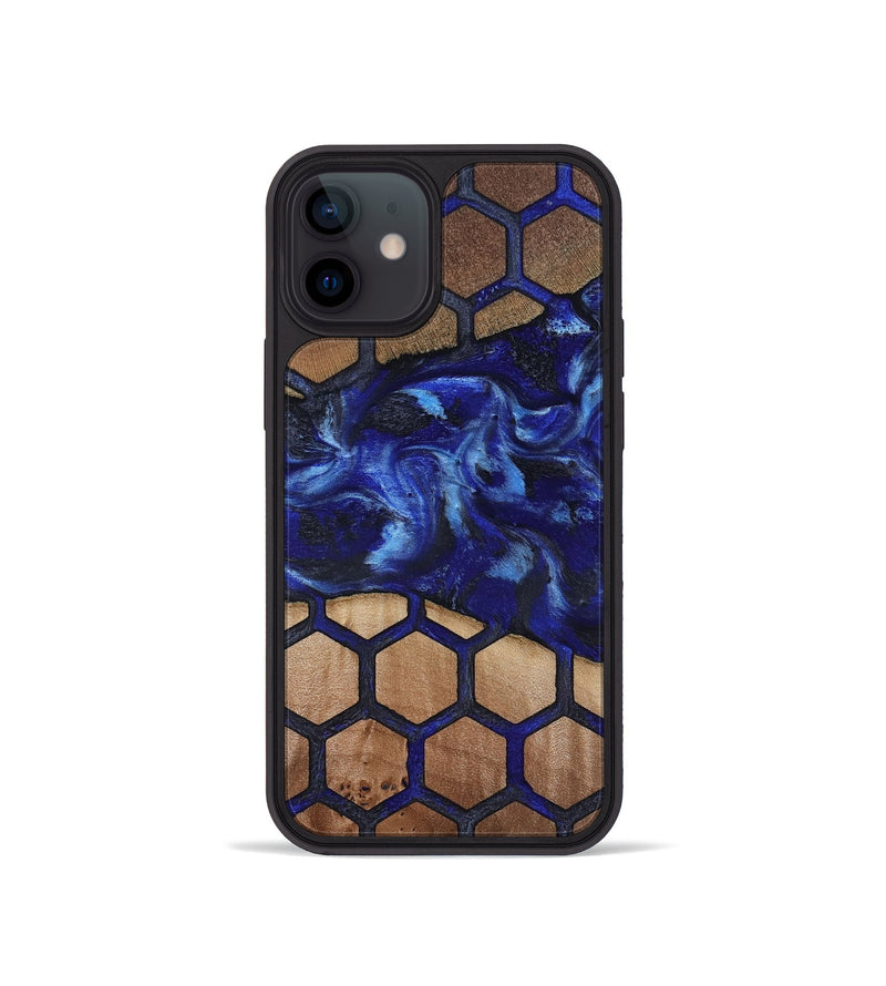 iPhone 12 mini Wood Phone Case - Kittie (Pattern, 818946)