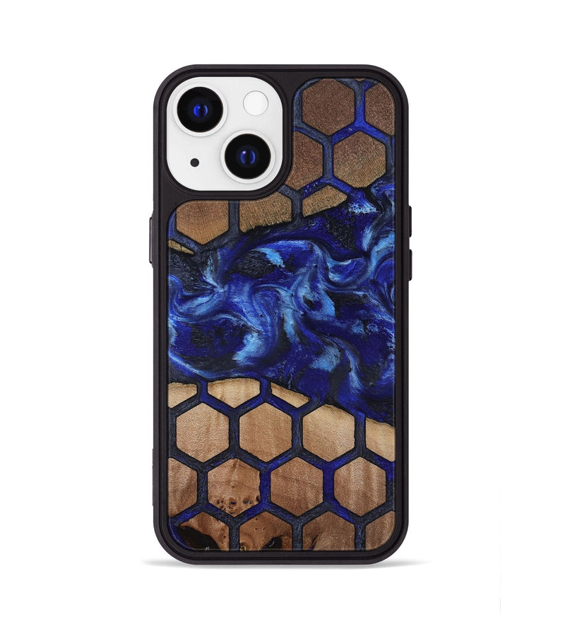 iPhone 13 Wood Phone Case - Kittie (Pattern, 818946)