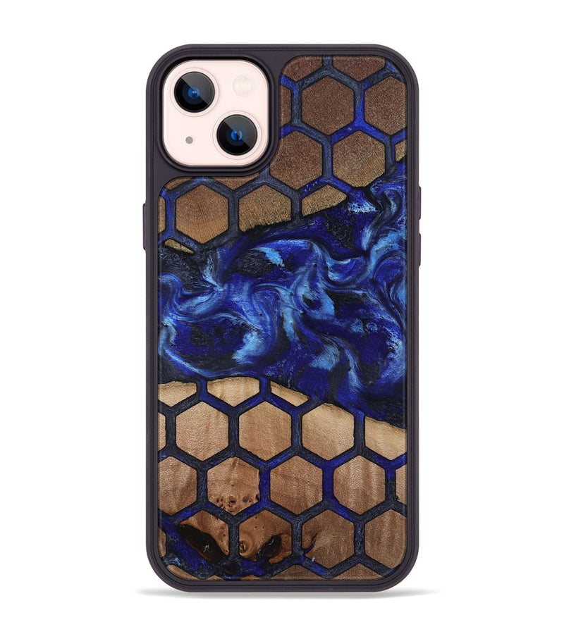 iPhone 14 Plus Wood Phone Case - Kittie (Pattern, 818946)