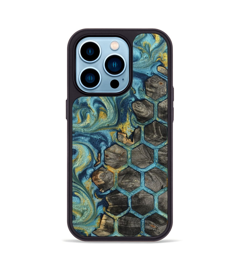 iPhone 14 Pro Wood Phone Case - Lew (Pattern, 818954)