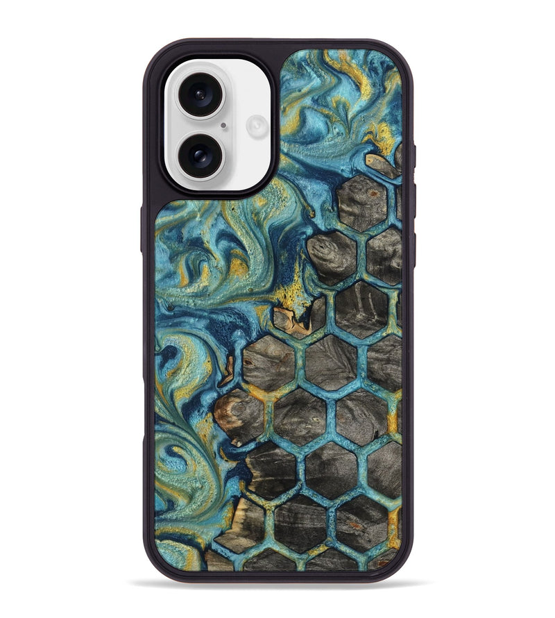 iPhone 16 Plus Wood Phone Case - Lew (Pattern, 818954)