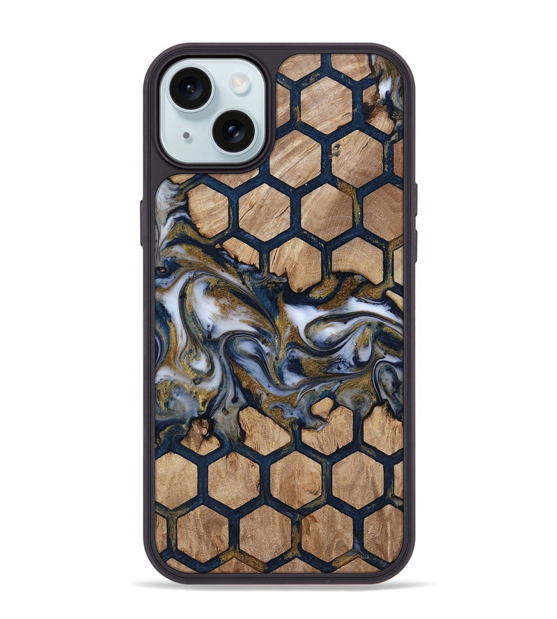 iPhone 15 Plus Wood Phone Case - Xiomara (Pattern, 818955)