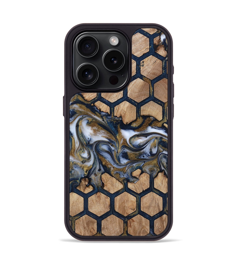iPhone 15 Pro Wood Phone Case - Xiomara (Pattern, 818955)