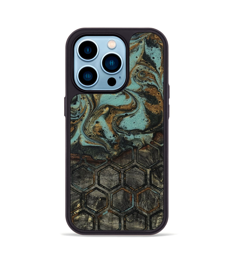 iPhone 14 Pro Wood Phone Case - Kenny (Pattern, 818957)