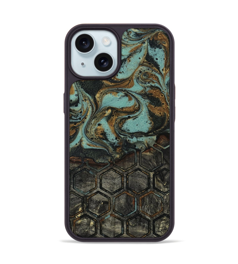 iPhone 15 Wood Phone Case - Kenny (Pattern, 818957)