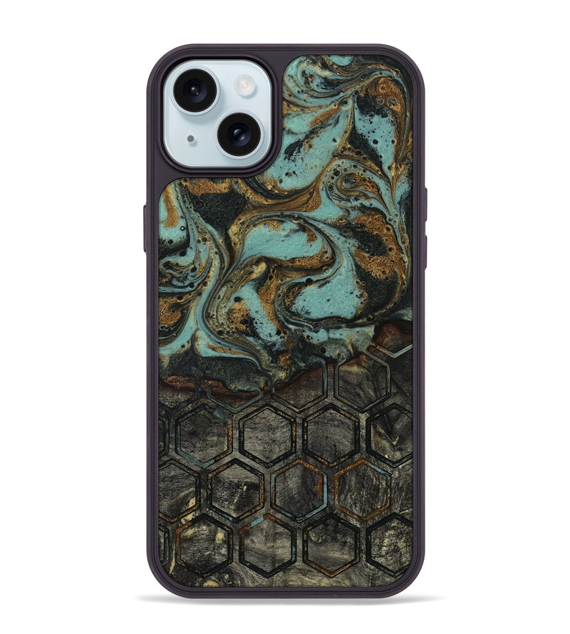 iPhone 15 Plus Wood Phone Case - Kenny (Pattern, 818957)
