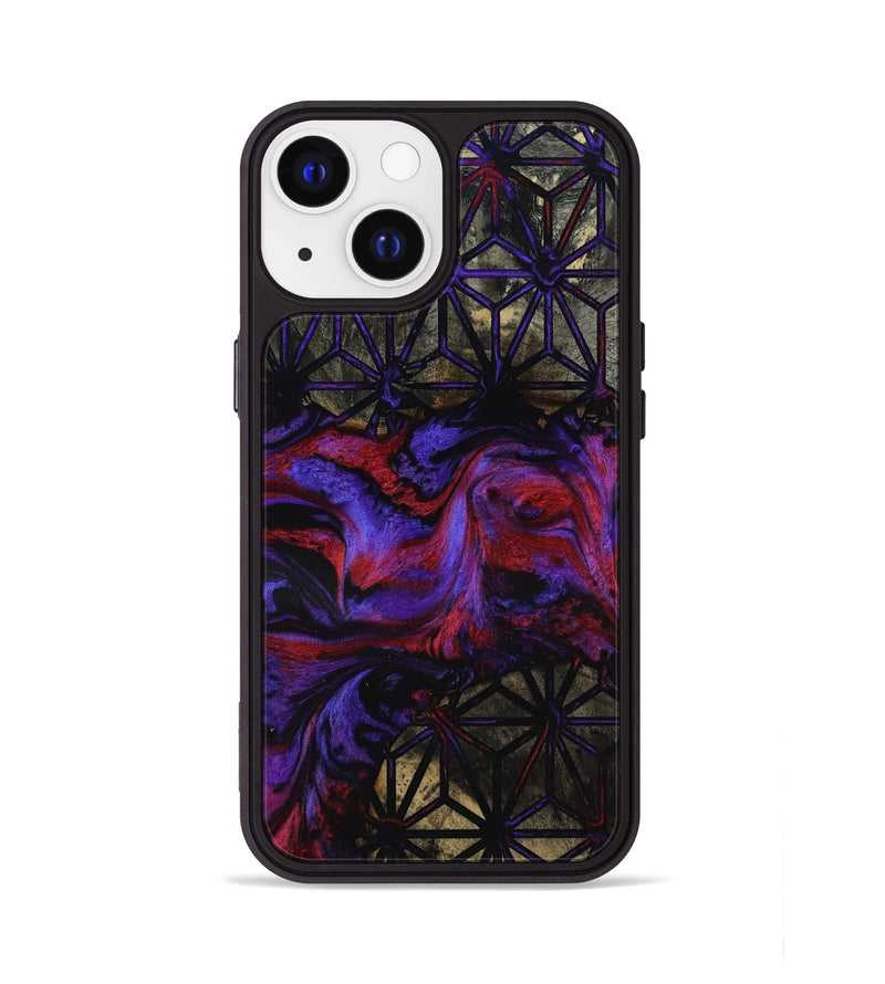 iPhone 13 Wood Phone Case - Amiah (Pattern, 818958)