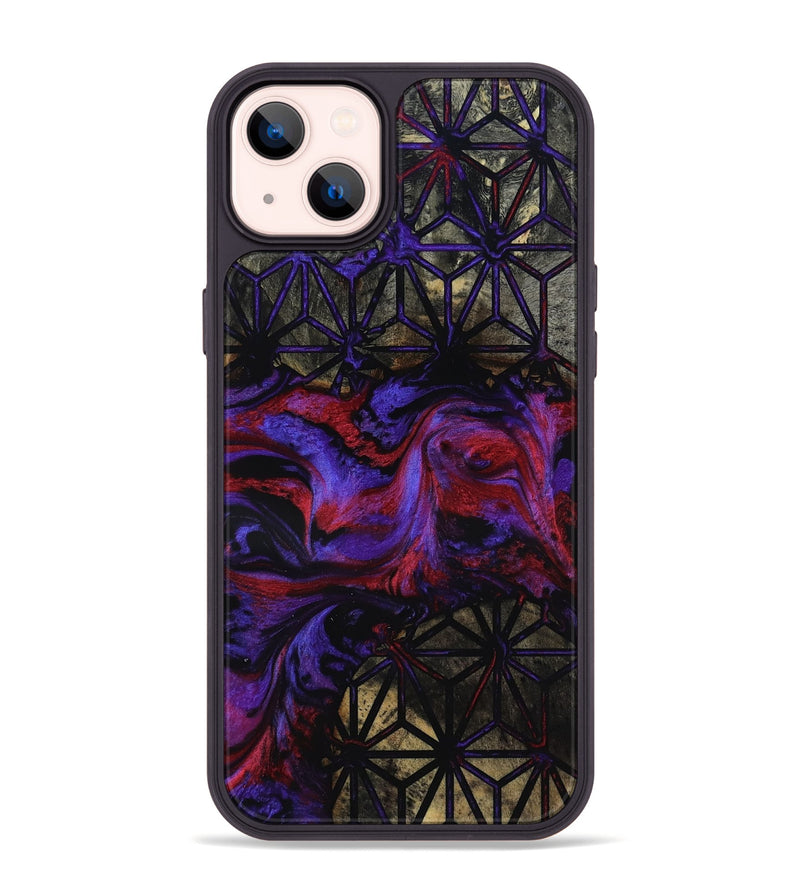 iPhone 14 Plus Wood Phone Case - Amiah (Pattern, 818958)
