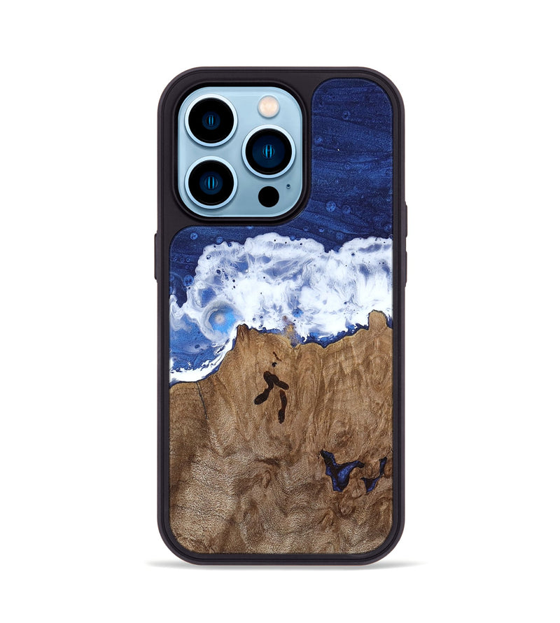 iPhone 14 Pro Wood Phone Case - Jaunita (Coastal, 818959)