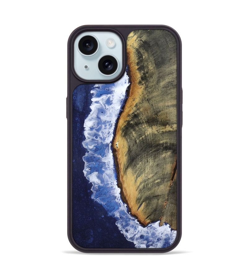 iPhone 15 Wood Phone Case - Omarion (Coastal, 818965)