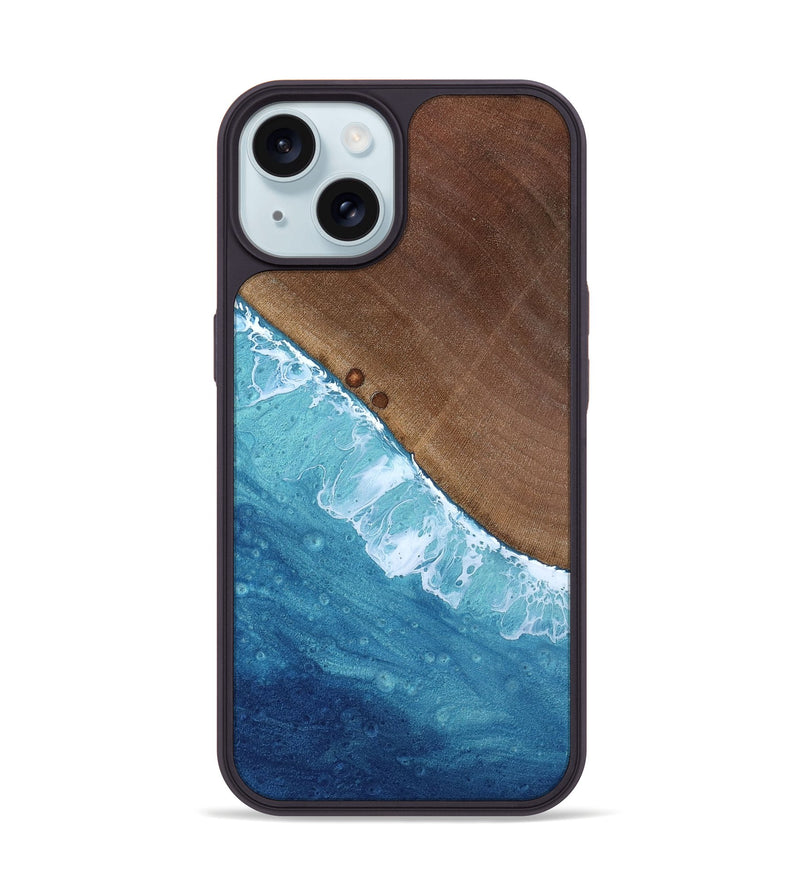 iPhone 15 Wood Phone Case - Salma (Coastal, 818966)
