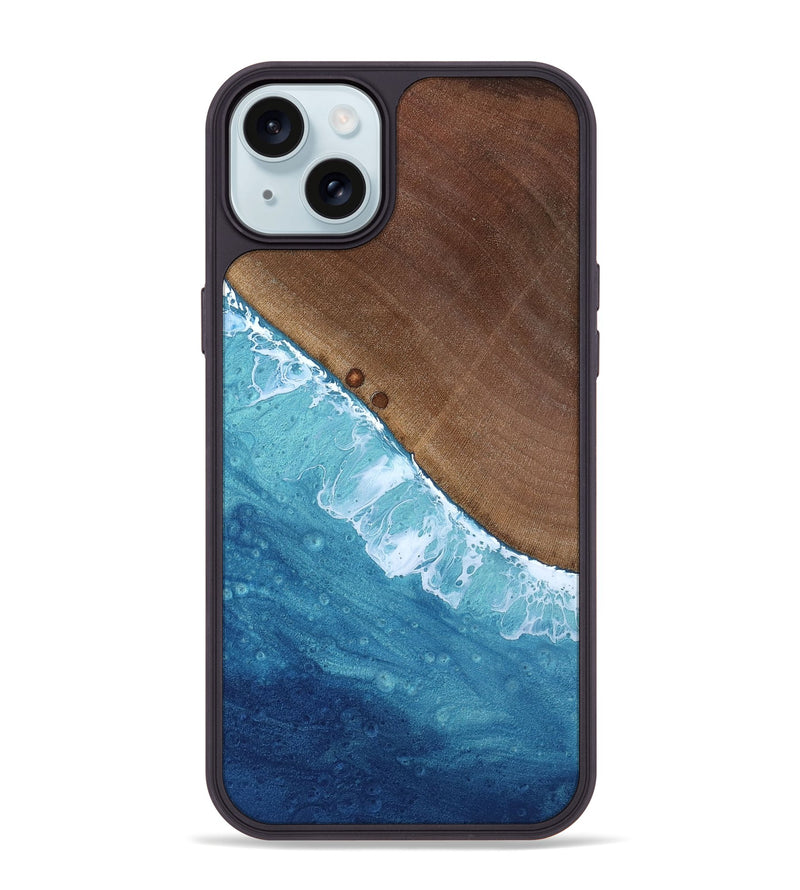 iPhone 15 Plus Wood Phone Case - Salma (Coastal, 818966)