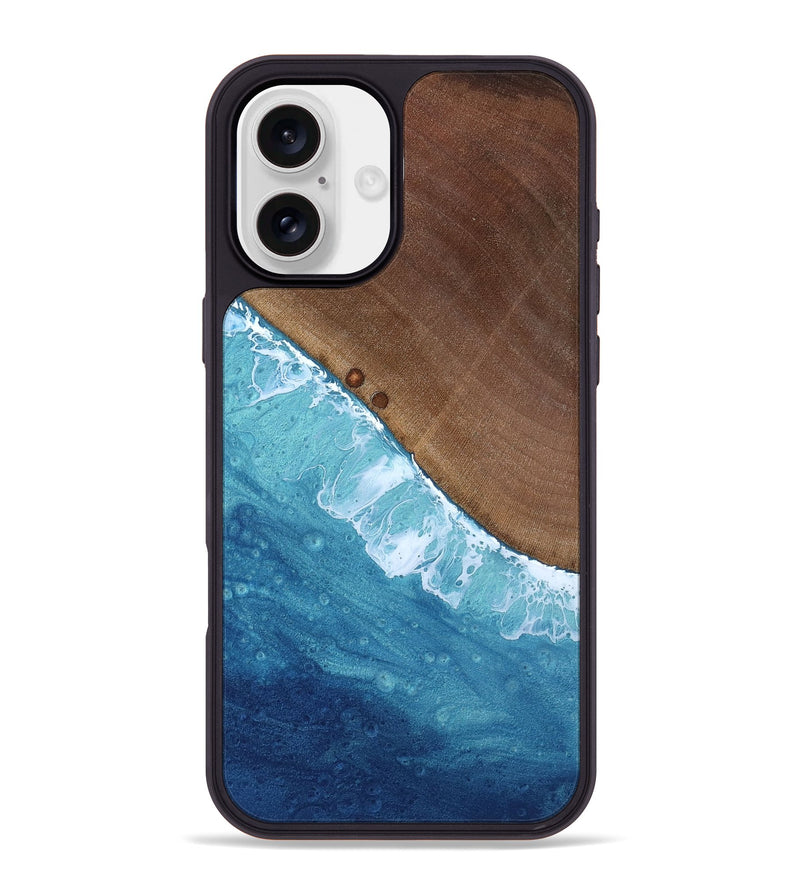 iPhone 16 Plus Wood Phone Case - Salma (Coastal, 818966)