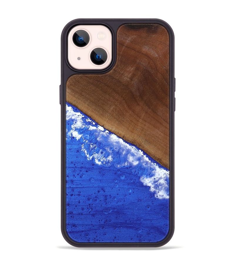 iPhone 14 Plus Wood Phone Case - Iris (Coastal, 818970)