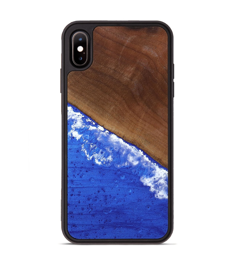 iPhone Xs Max Wood Phone Case - Iris (Coastal, 818970)