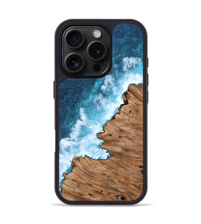 iPhone 16 Pro Wood Phone Case - Adhara (Coastal, 818975)