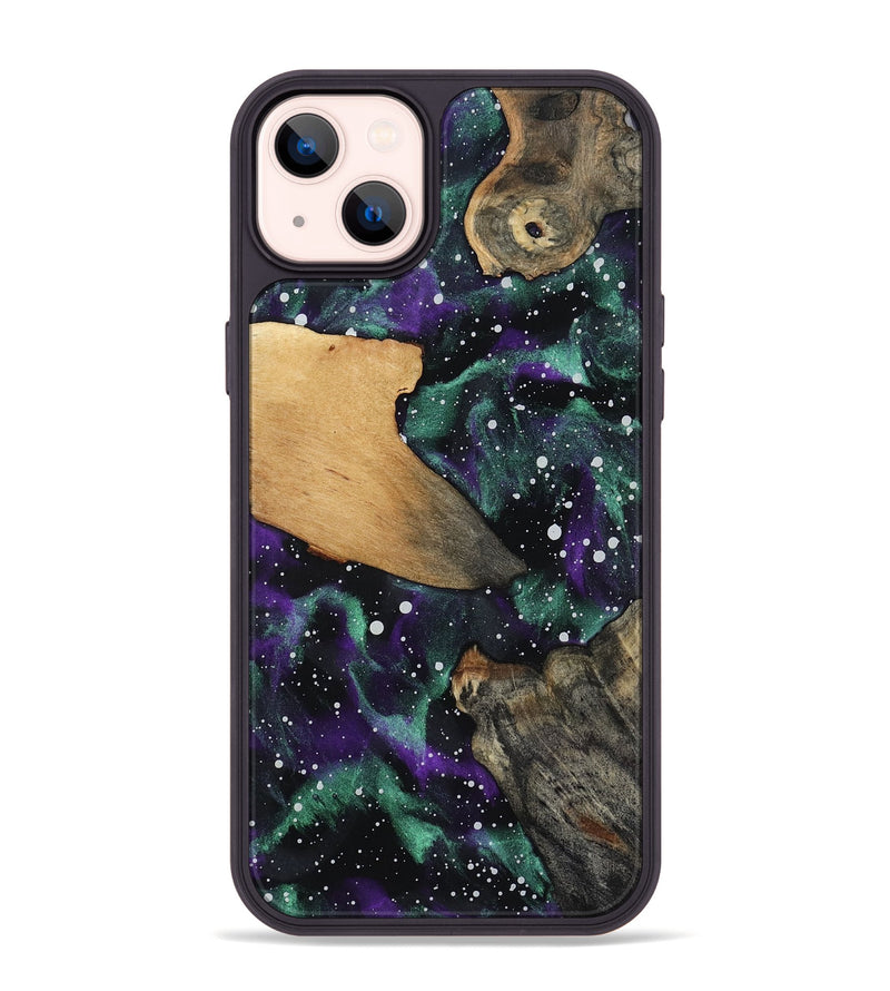 iPhone 14 Plus Wood Phone Case - Livia (Cosmos, 818982)