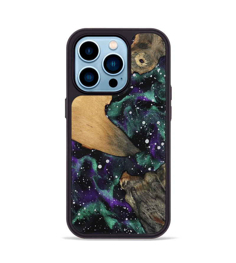 iPhone 14 Pro Wood Phone Case - Livia (Cosmos, 818982)