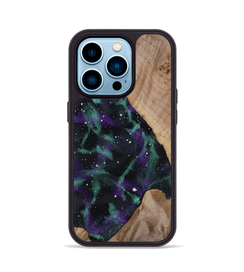 iPhone 14 Pro Wood Phone Case - Vaughn (Cosmos, 818986)