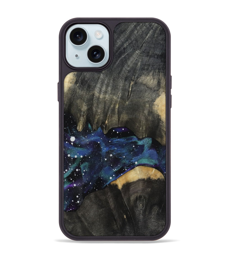 iPhone 15 Plus Wood Phone Case - Elvera (Cosmos, 818987)