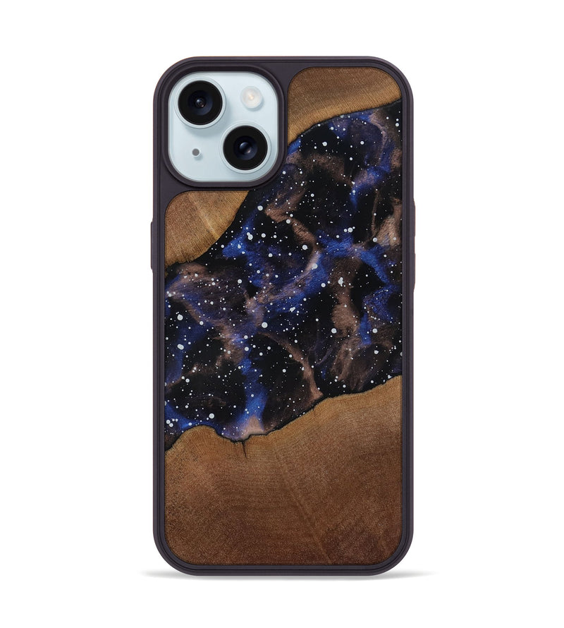 iPhone 15 Wood Phone Case - Aniya (Cosmos, 818988)