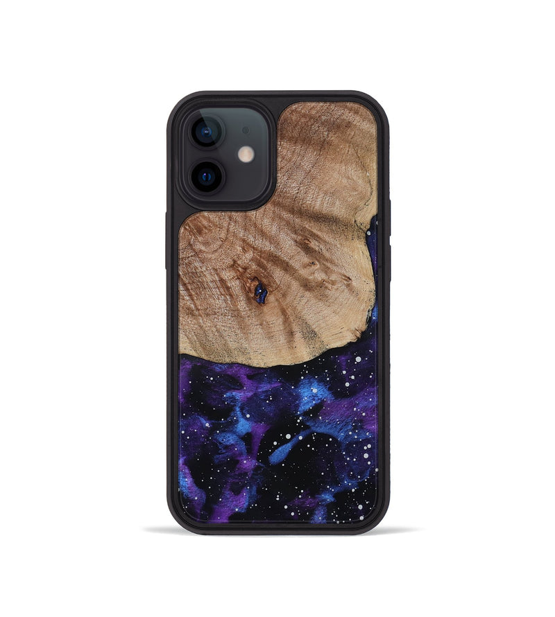 iPhone 12 mini Wood Phone Case - Cari (Cosmos, 818991)
