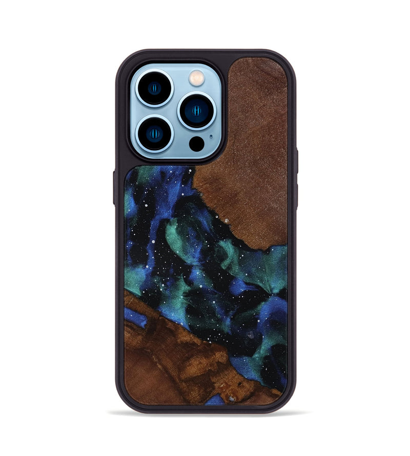 iPhone 14 Pro Wood Phone Case - Kira (Cosmos, 818993)