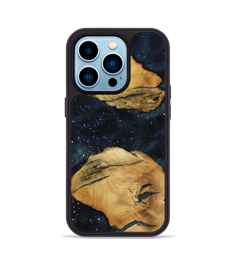 iPhone 14 Pro Wood Phone Case - Merlin (Cosmos, 818999)