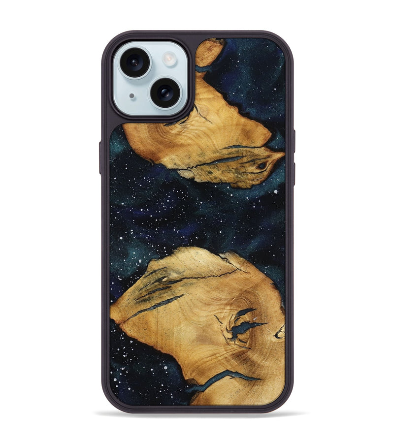 iPhone 15 Plus Wood Phone Case - Merlin (Cosmos, 818999)