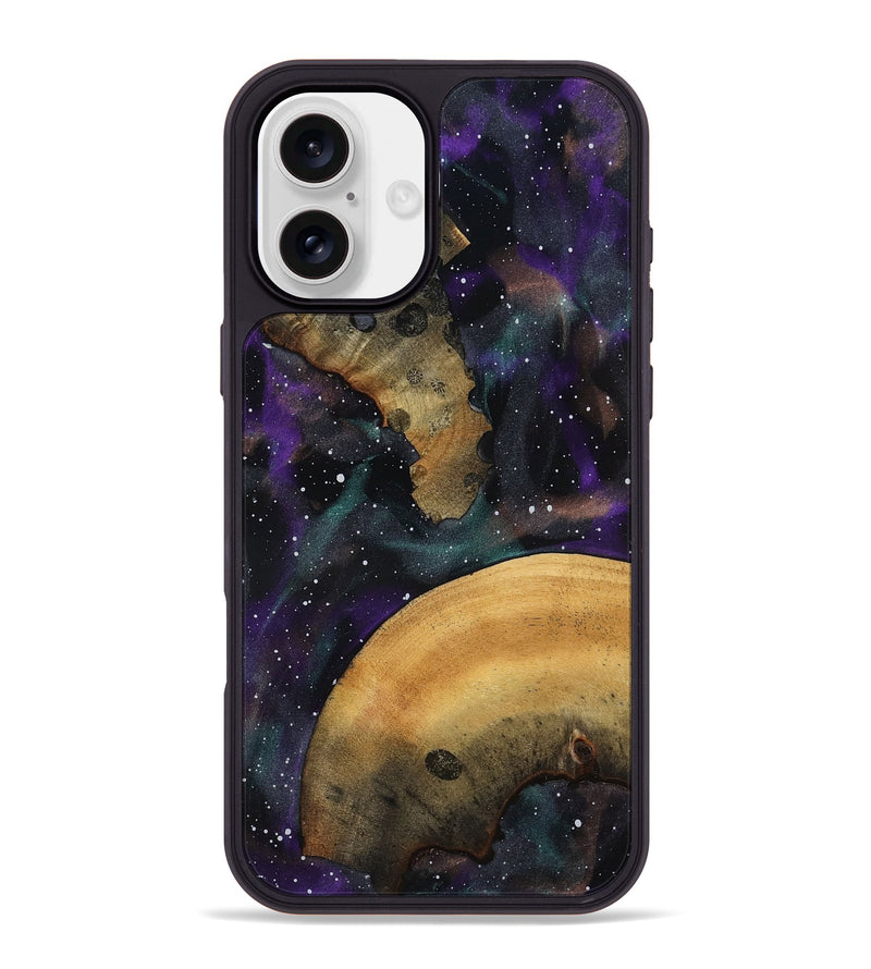 iPhone 16 Plus Wood Phone Case - Rogelio (Cosmos, 819002)