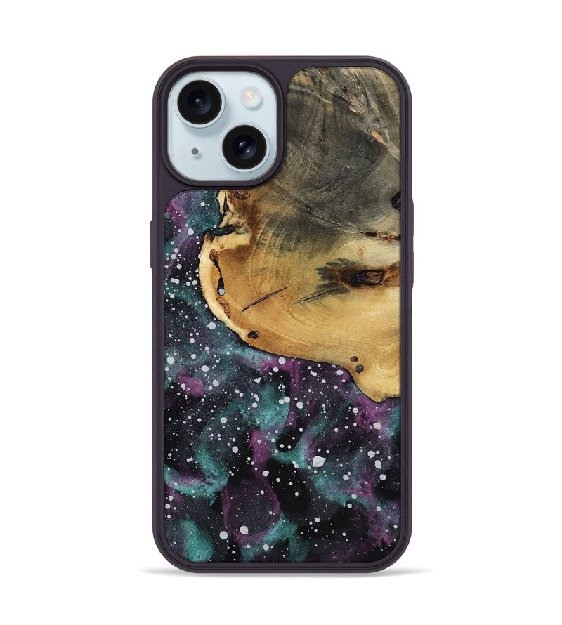 iPhone 15 Wood Phone Case - Caryl (Cosmos, 819006)