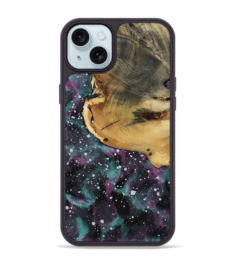 iPhone 15 Plus Wood Phone Case - Caryl (Cosmos, 819006)