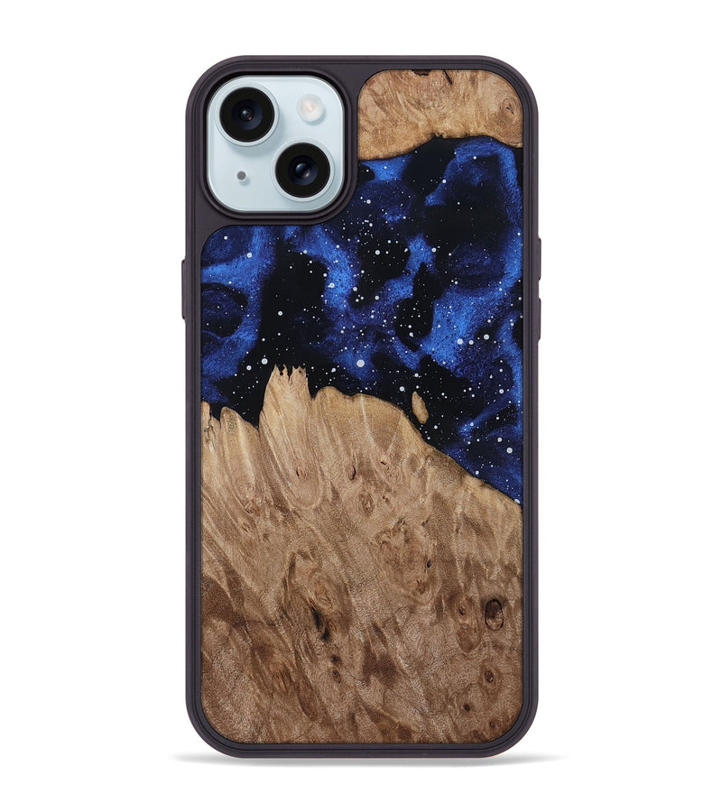 iPhone 15 Plus Wood Phone Case - Ervin (Cosmos, 819008)