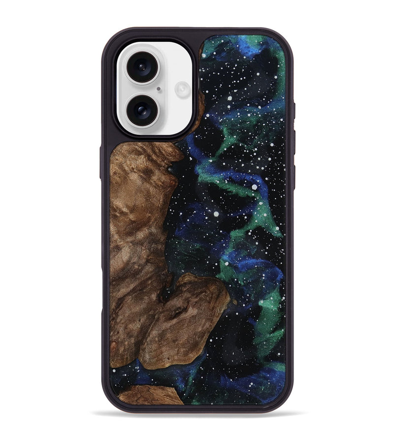 iPhone 16 Plus Wood Phone Case - Claudie (Cosmos, 819012)