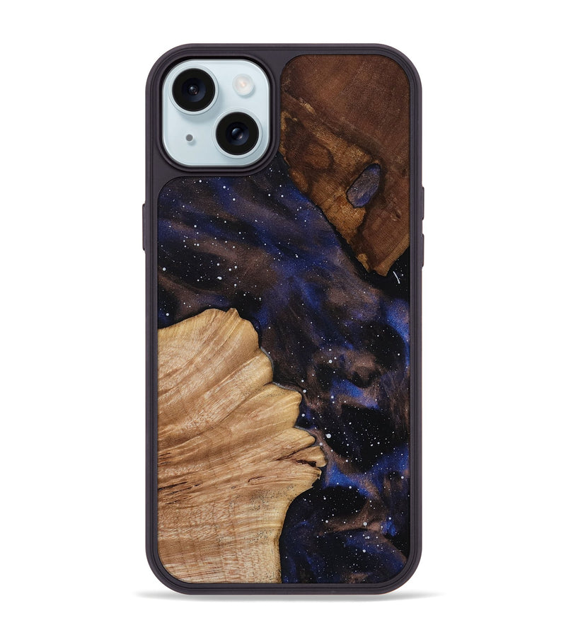 iPhone 15 Plus Wood Phone Case - Karlee (Cosmos, 819016)