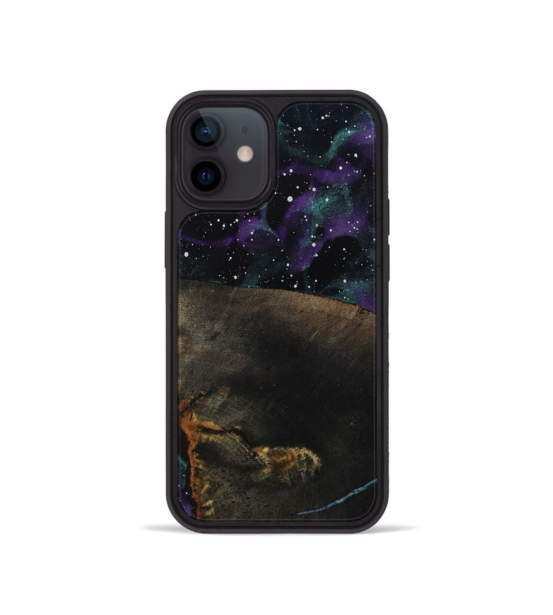 iPhone 12 mini Wood Phone Case - Halley (Cosmos, 819018)