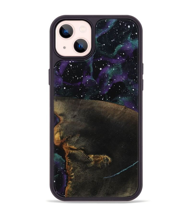 iPhone 14 Plus Wood Phone Case - Halley (Cosmos, 819018)